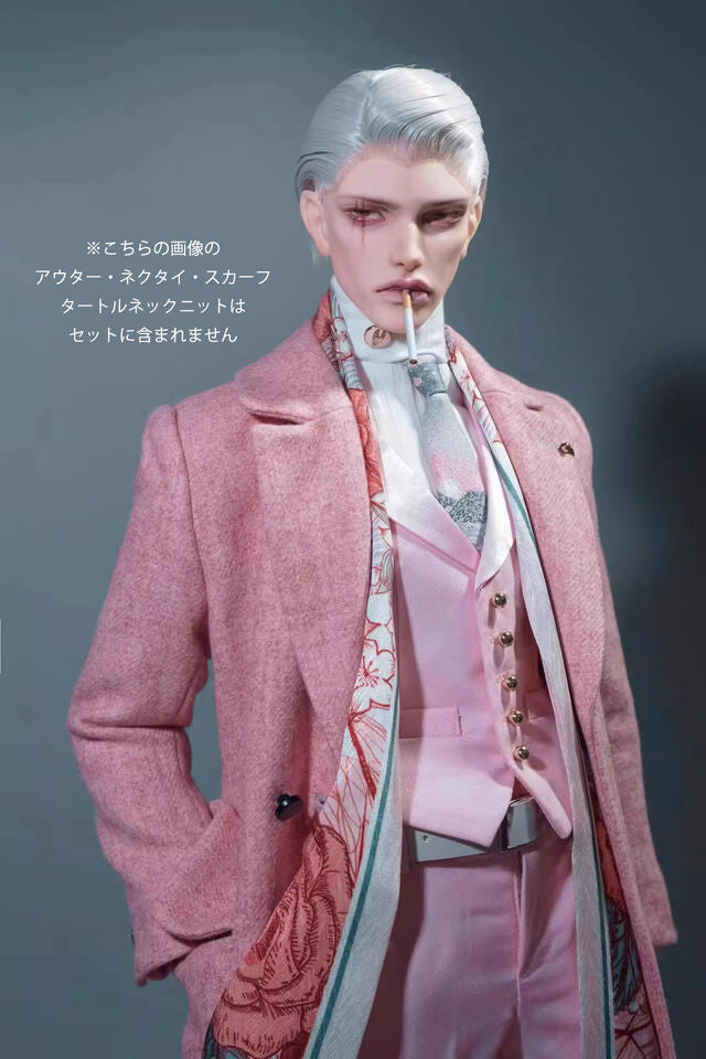 Swallow-Tailed Coat Pink: LOONG73 [Limited Time Offer] | Preorder | OUTFIT