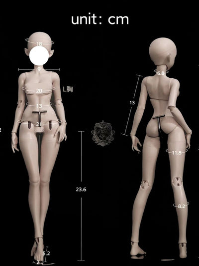 G01 Body (female body) | Preorder | PARTS