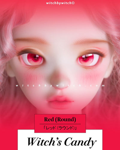 Witch's Candy（Round）-Red:12mm [Limited Time] | Preorder | EYES