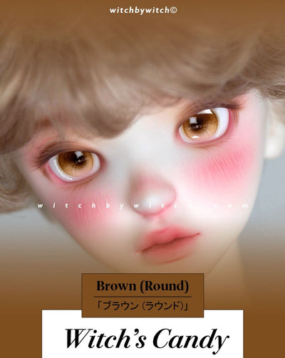 Witch's Candy（Round）-Brown:14mm [Limited Time] | Preorder | EYES