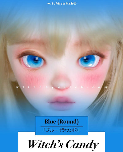 Witch's Candy（Round）-Blue:14mm [Limited Time] | Preorder | EYES