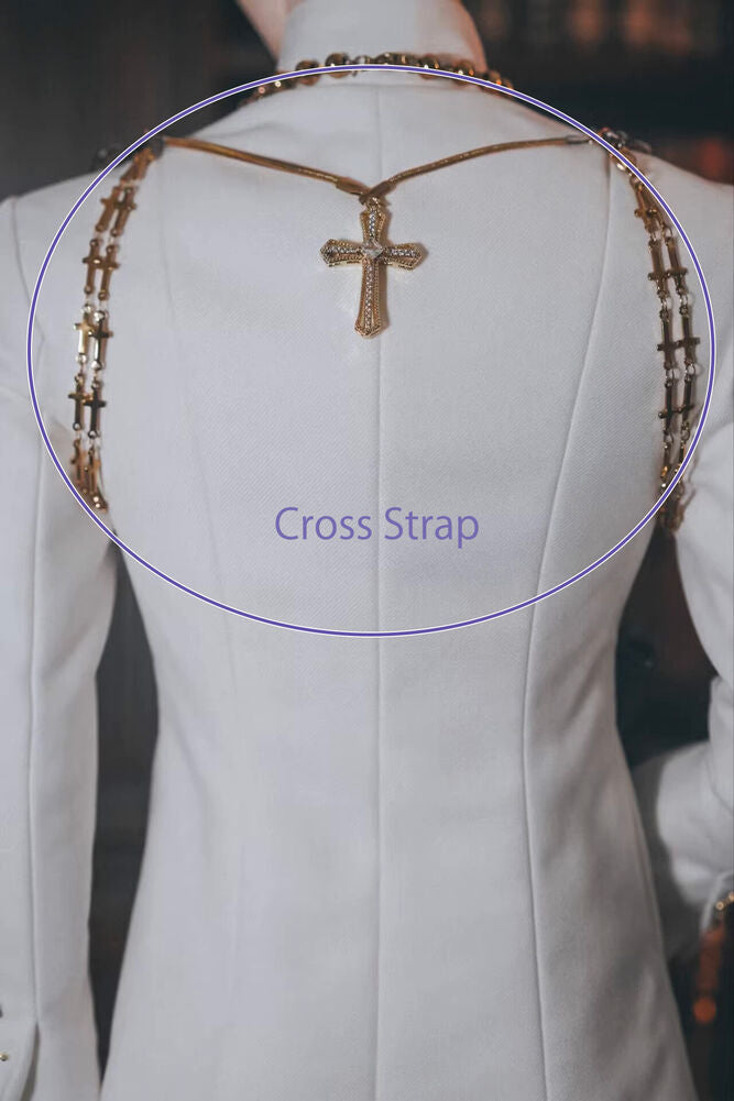 Father White Gold + Cross Strap:SD17 [Limited time] | PREORDER | OUTFIT