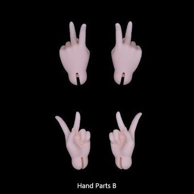 1/4 Hand & Feet Parts (for textile body) | PREORDER | PARTS