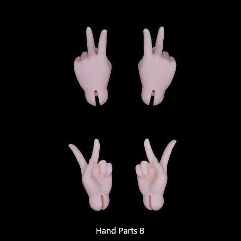 1/4 Hand & Feet Parts (for textile body) | PREORDER | PARTS