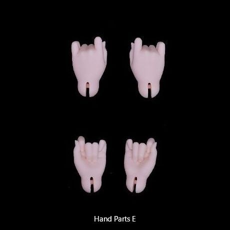 1/4 Hand & Feet Parts (for textile body) | PREORDER | PARTS