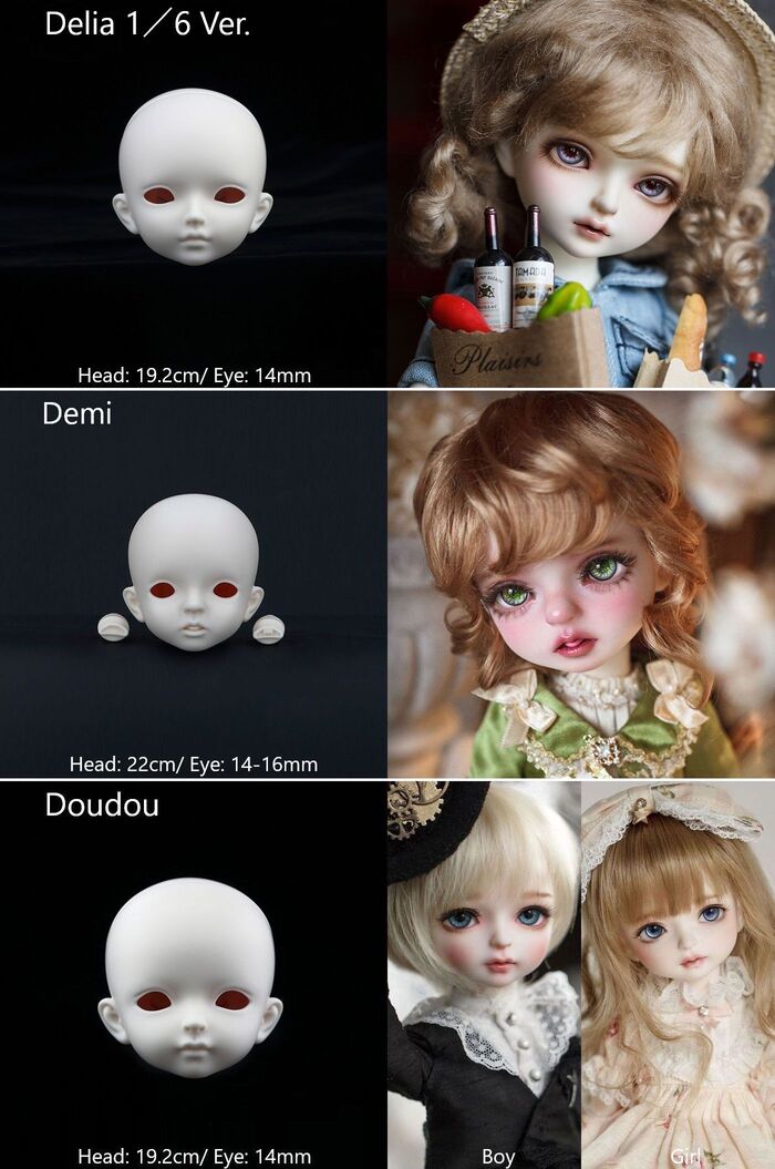 1/6 Head [Limited time event head] |  PREORDER | PARTS