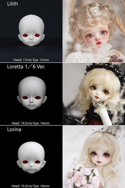 1/6 Head [Limited time event head] |  PREORDER | PARTS