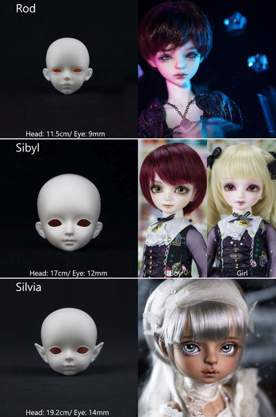 1/6 Head [Limited time event head] |  PREORDER | PARTS