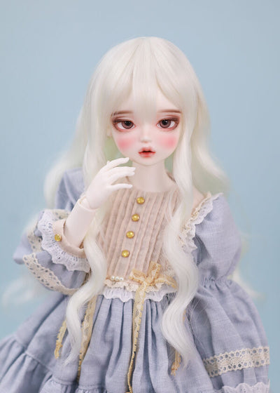 [7-8"]Peony curl Ever (Misty Blue) [Limited time] | PREORDER | WIG