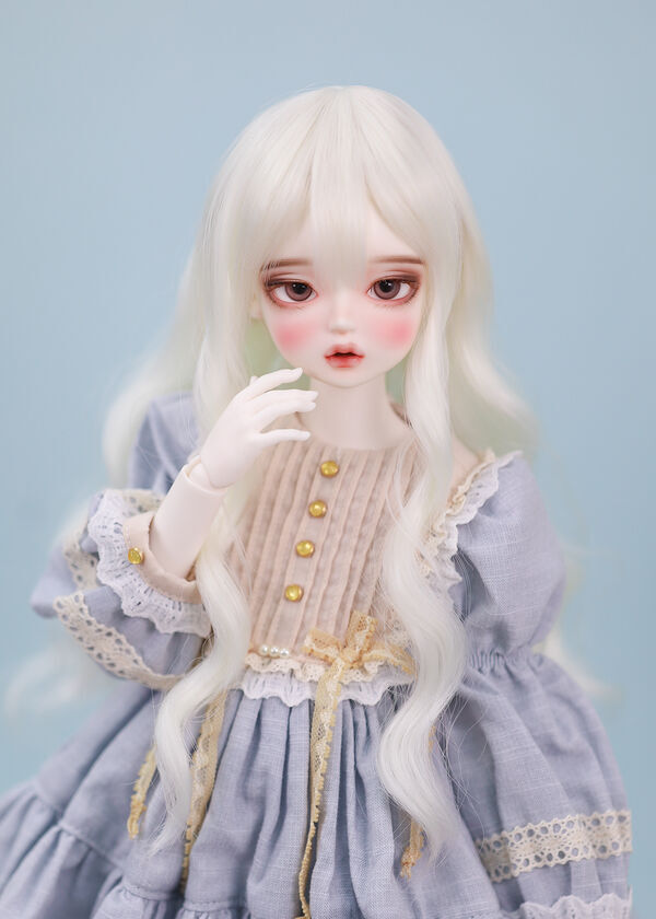 [7-8"]Peony curl Ever (Misty Blue) [Limited time] | PREORDER | WIG