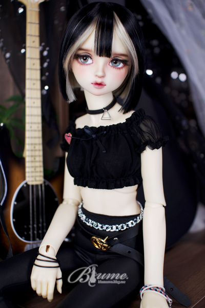 Iris L: Secret dyeing Black/Blond |  PREORDER | WIG