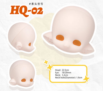 HQ-02 Head (1/3 size) [Quantity & Limited Time Discount] |  PREORDER | PARTS