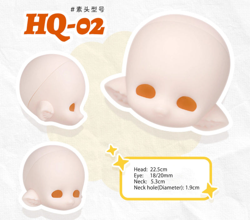 HQ-02 Head (1/3 size) [Quantity & Limited Time Discount] |  PREORDER | PARTS