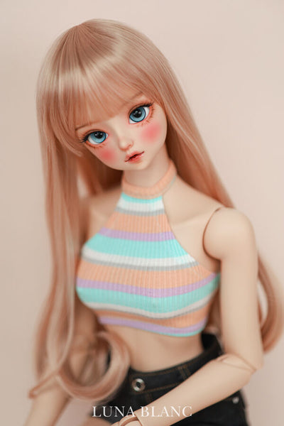 [SD13-16] Halterneck sleeveless (Sunny Tangerine) |  PREORDER | WIG