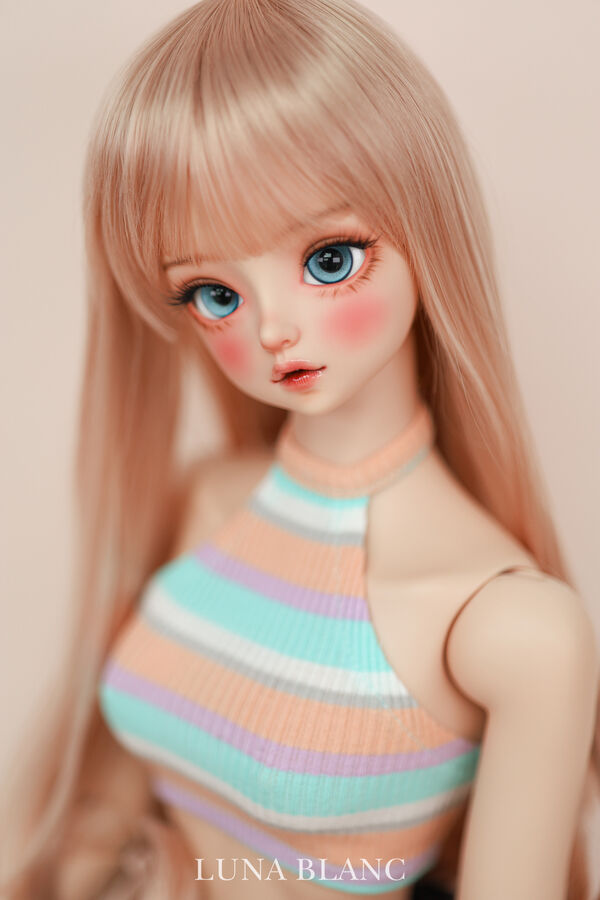 [SD13-16] Halterneck sleeveless (Sunny Tangerine) |  PREORDER | WIG