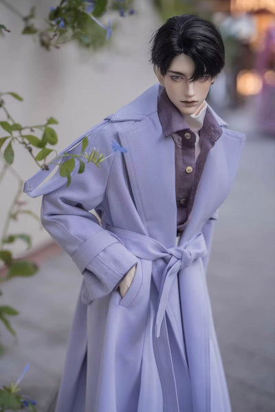 Long Trench Coat Violet: LOONG73 [Limited time] | PREORDER | OUTFIT