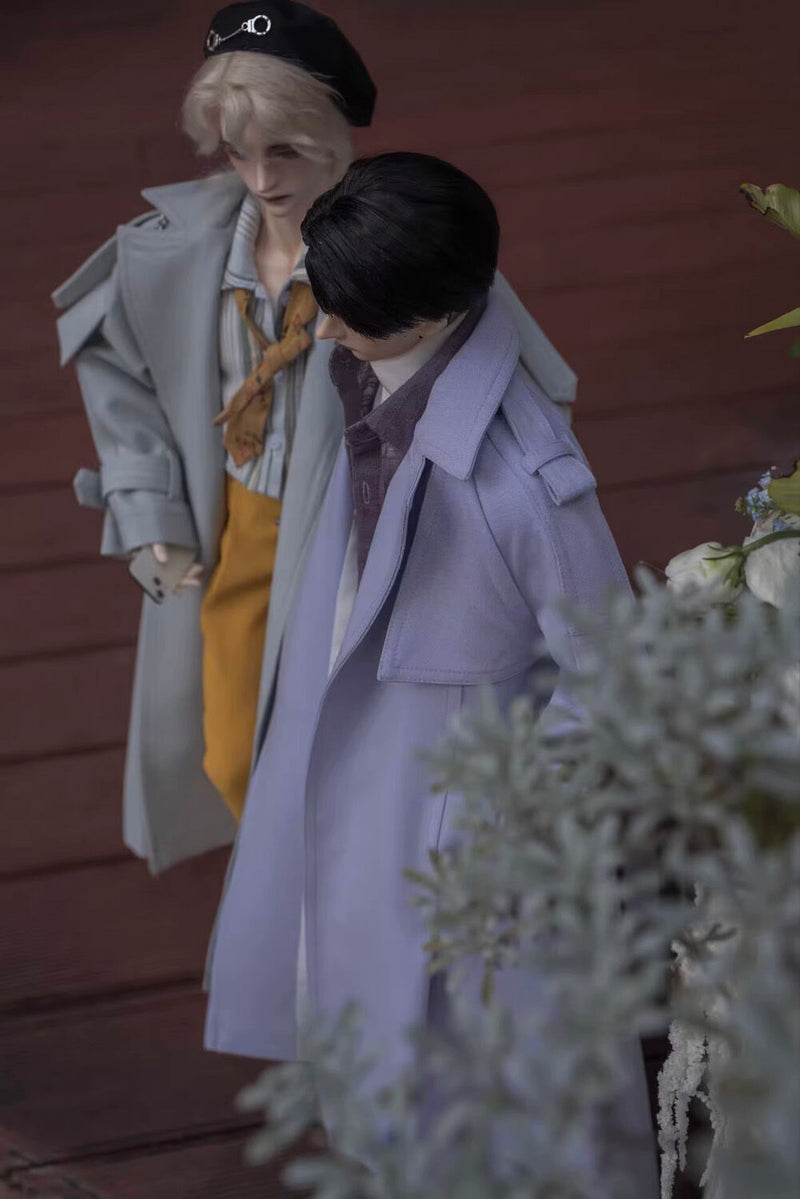 Long Trench Coat Violet: SD17 [Limited time] | PREORDER | OUTFIT