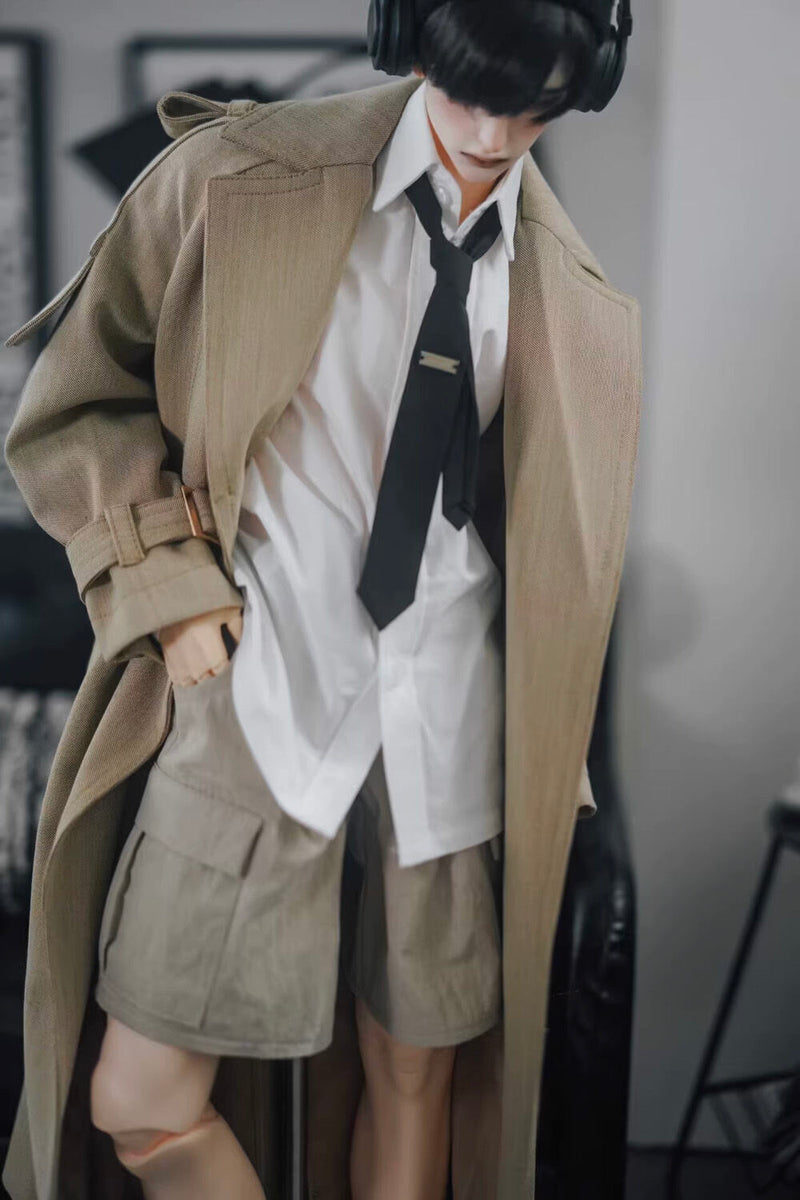 Long Trench Coat Khaki: SD17 [Limited time] | PREORDER | OUTFIT