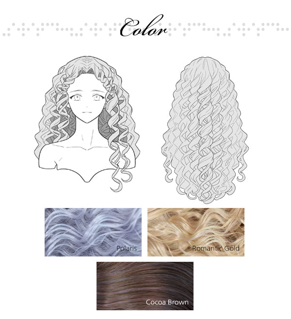 Peony M: Romantic Gold [Limited time] | PREORDER | WIG