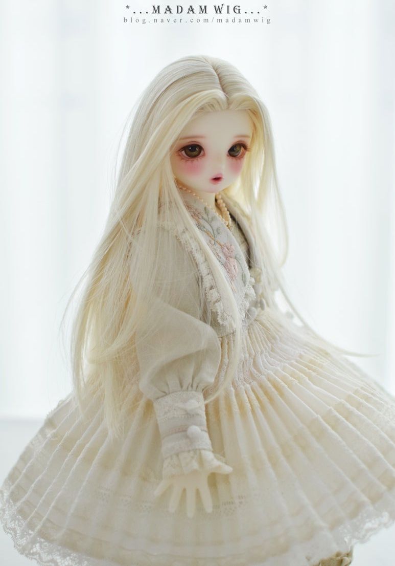 Simona 6-7inch: Platinum Blond [Limited time] | PREORDER | WIG