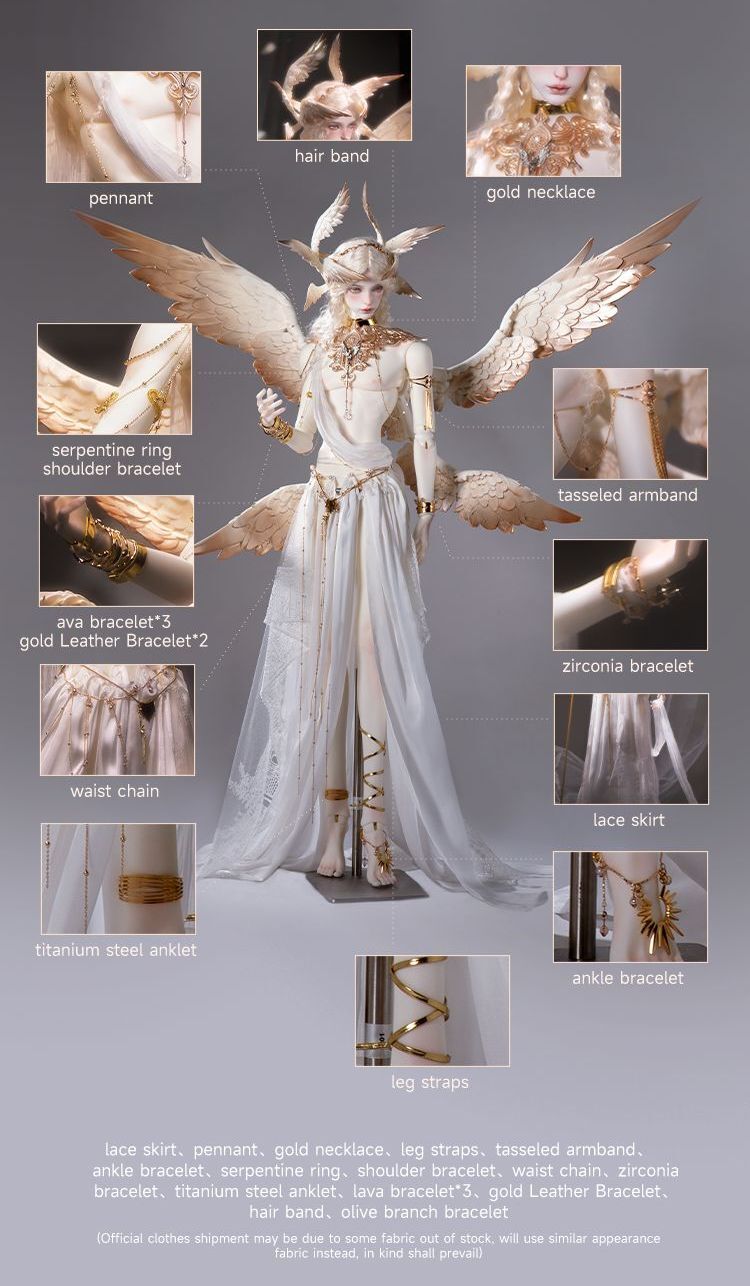 Light Fullset + Crown & Wings [Limited Time 15%OFF] | Preorder | DOLL