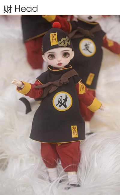 Gong Xi Fa Cai Fullset (4 figures) | Preorder | DOLL