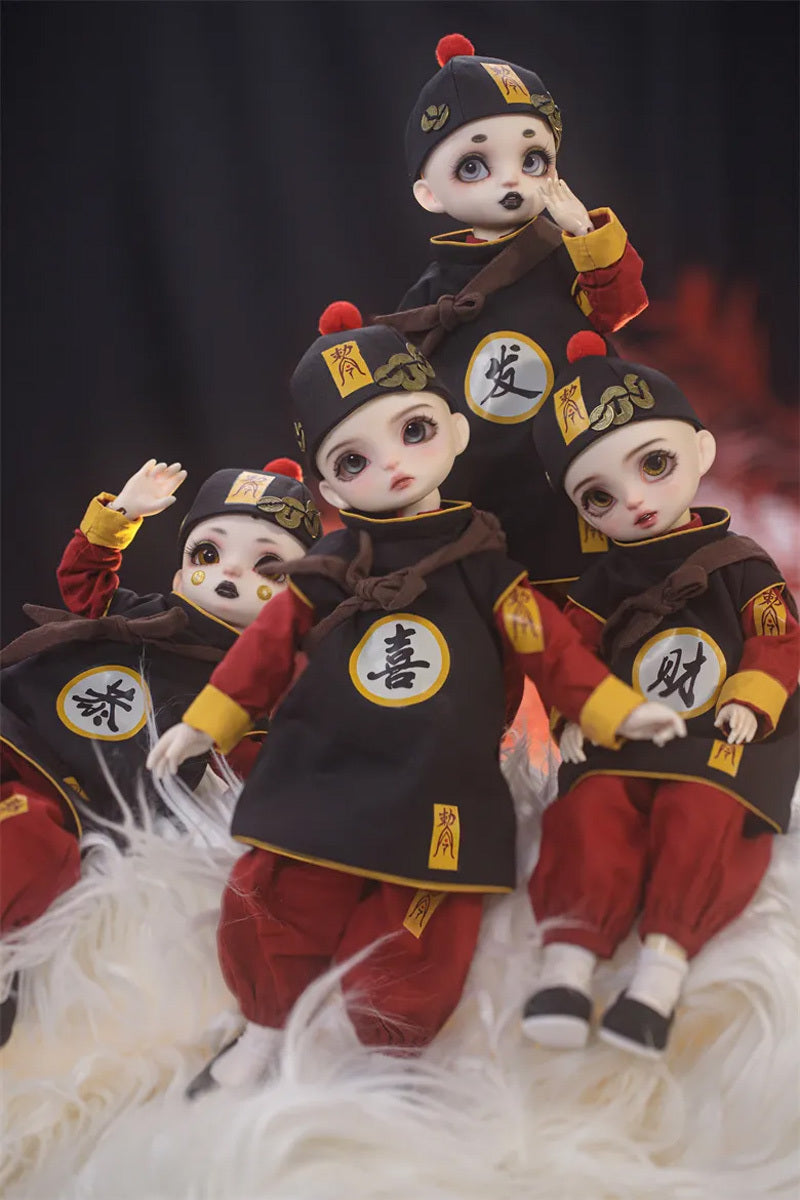 Gong Xi Fa Cai Fullset (4 figures) | Preorder | DOLL