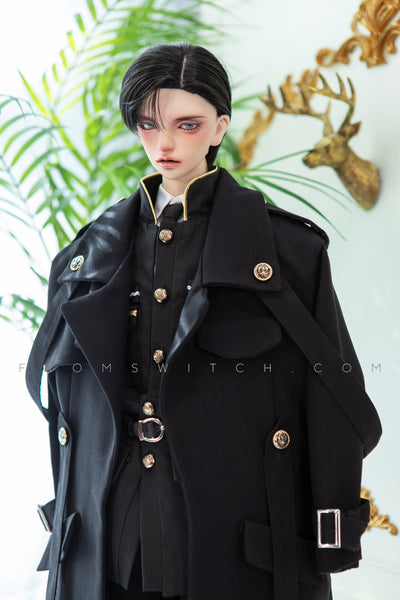 Commission Coat: Black -SWITCH 07 [Limited Time Offer] | PREORDER | OUTFIT