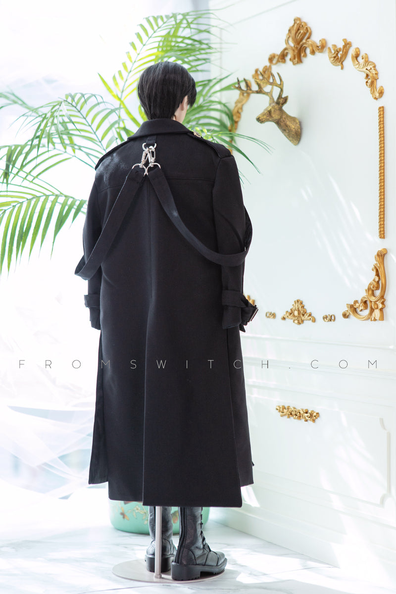 Commission Coat: Black -SWITCH 07 [Limited Time Offer] | PREORDER | OUTFIT