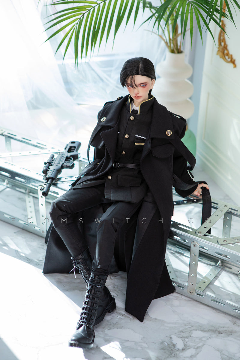 Commission Coat: Black -SWITCH 07 [Limited Time Offer] | PREORDER | OUTFIT