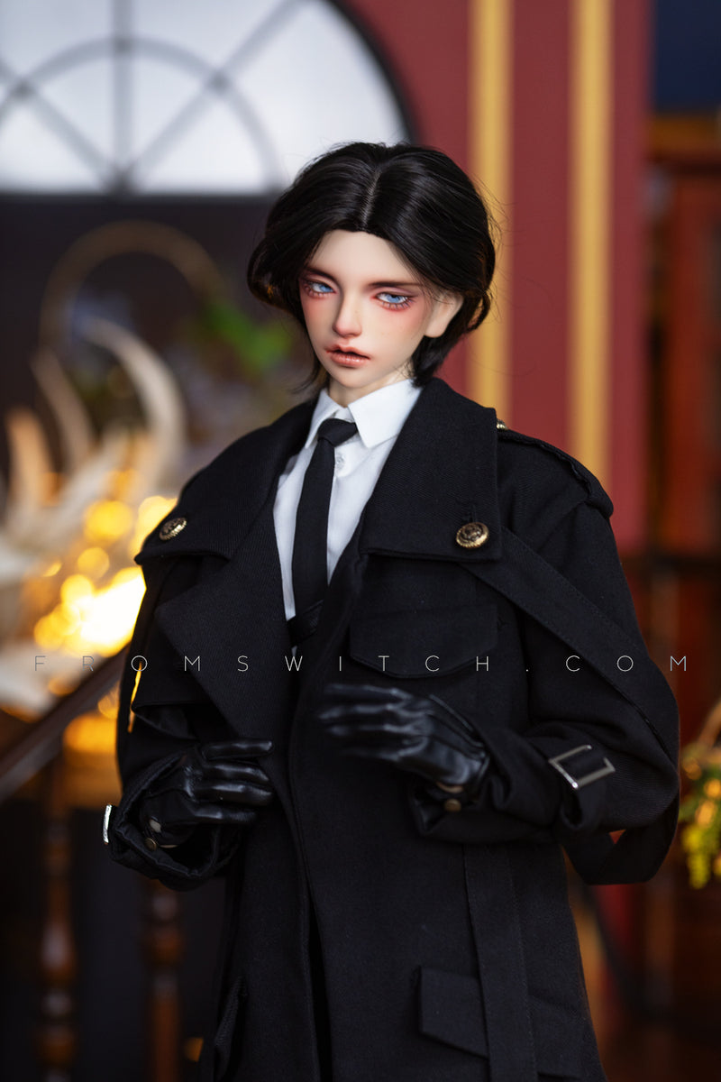 Commission Coat: Black -SWITCH 07 [Limited Time Offer] | PREORDER | OUTFIT