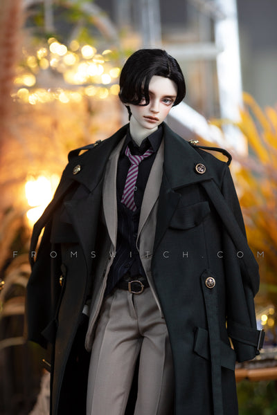 Commission Coat: Black -SWITCH 07 [Limited Time Offer] | PREORDER | OUTFIT