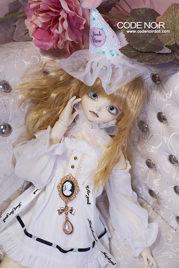 CMD000257 White Starry Pierrot [Limited Time] | PREORDER | OUTFIT