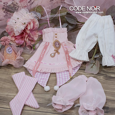 CMD000258 Pink Starry Pierrot [Limited Time] | PREORDER | OUTFIT