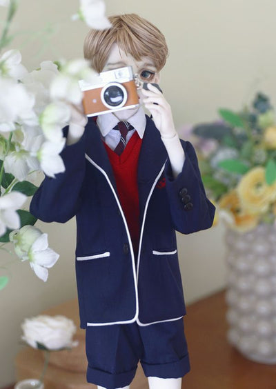 Vintage Suit Set (Dark Navy) 48cm [Limited Time Only] | PREORDER | OUTFIT