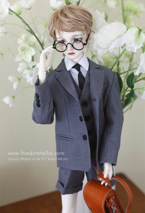 Vintage Suit Set (M.Grey) 48cm [Limited Time Only] | PREORDER | OUTFIT