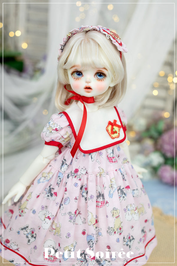 Cherry Dress (Puppy time) | PREORDER | OUTFIT