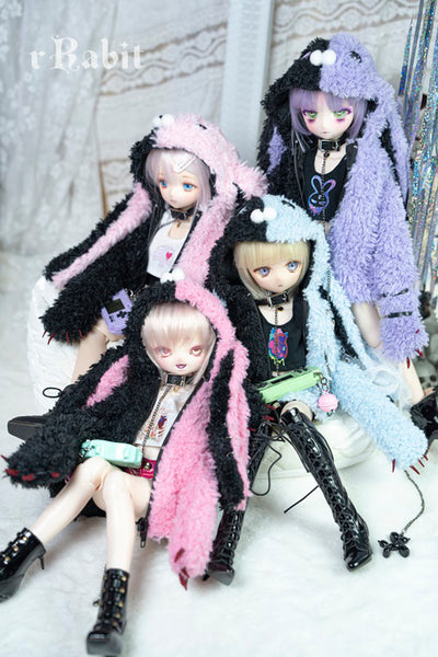 [Hell E rRabit] Usual Dress SET [Cyber Violet] [Limited quantity] | PREORDER | OUTFIT