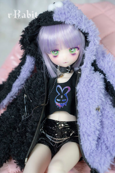 [Hell E rRabit] Usual Dress SET [Cyber Violet] [Limited quantity] | PREORDER | OUTFIT