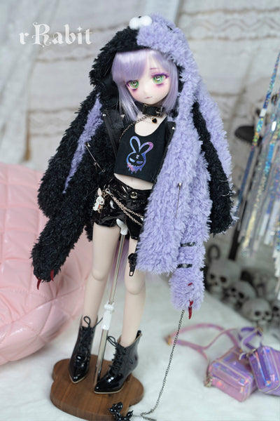 [Hell E rRabit] Usual Dress SET [Cyber Violet] [Limited quantity] | PREORDER | OUTFIT