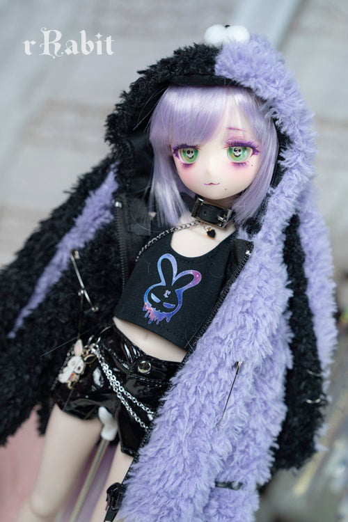 [Hell E rRabit] Usual Dress SET [Cyber Violet] [Limited quantity] | PREORDER | OUTFIT