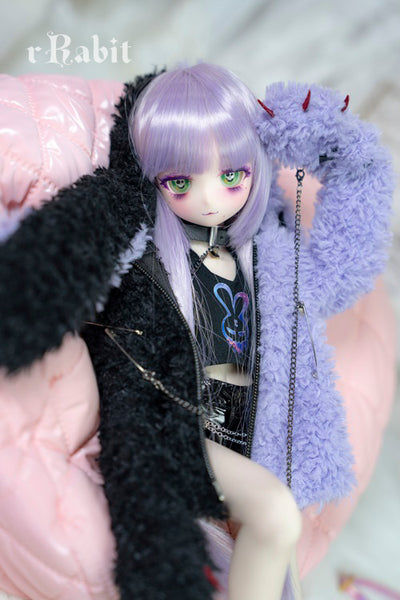 [Hell E rRabit] Usual Dress SET [Cyber Violet] [Limited quantity] | PREORDER | OUTFIT