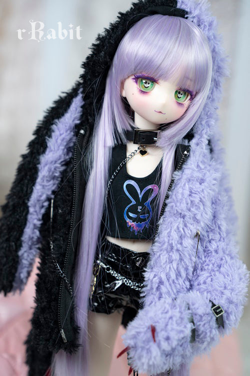 [Hell E rRabit] Usual Dress SET [Cyber Violet] [Limited quantity] | PREORDER | OUTFIT