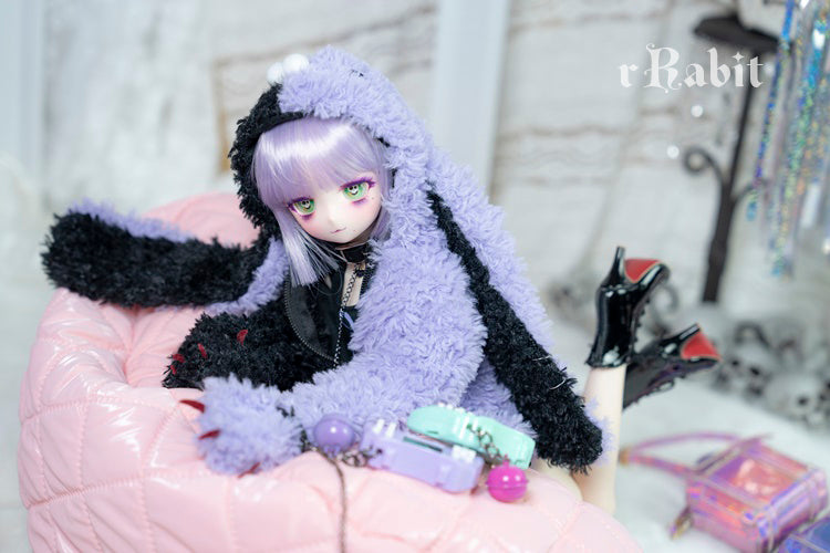 [Hell E rRabit] Usual Dress SET [Cyber Violet] [Limited quantity] | PREORDER | OUTFIT