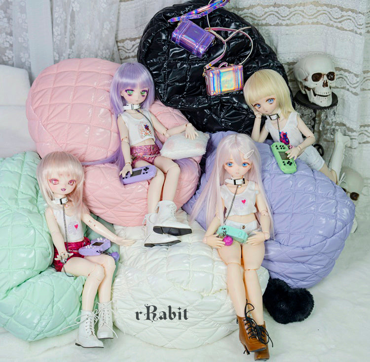 All size - [Sofa -JellyBean] Cyber check [Lilac] [Limited quantity] | PREORDER | ACCESSORIES