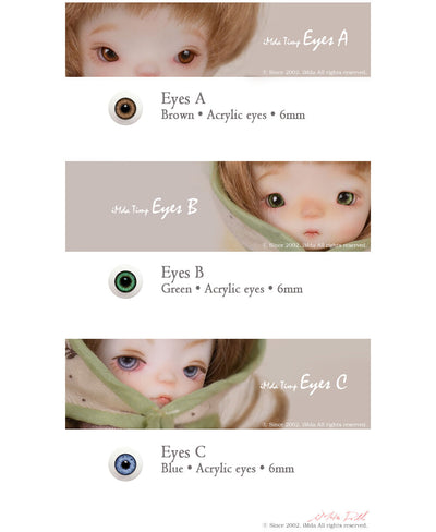 Timp's Eyes (Acrylic)-Eyes B (6mm) [Limited time] | PREORDER | EYES