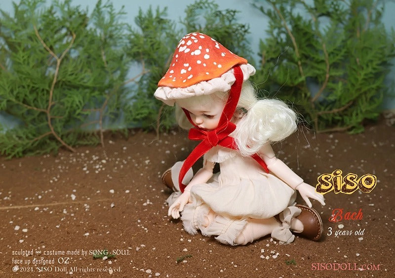 Mushroom Dress(Dali -5 years old) | PREORDER | PARTS