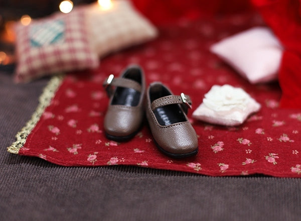 Square flat Cocoa | PREORDER | SHOES