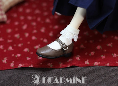 Square flat Cocoa | PREORDER | SHOES