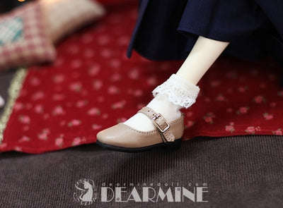 Square flat Beige | PREORDER | SHOES